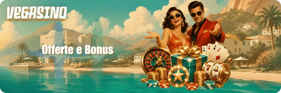 Casinò online Vegasino Offerte e bonus di Vegasino