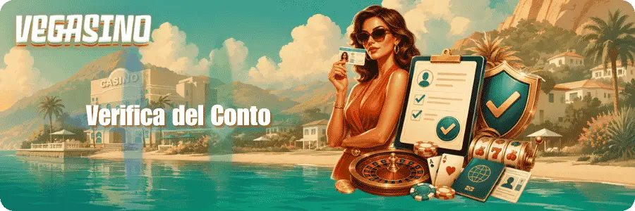 Vegasino casinò Verifica del conto gioco KYC 